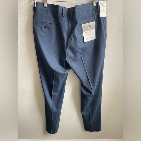 Kenneth Cole Reaction Stretch Slim Fit Dress Pants - Picture 2 of 6